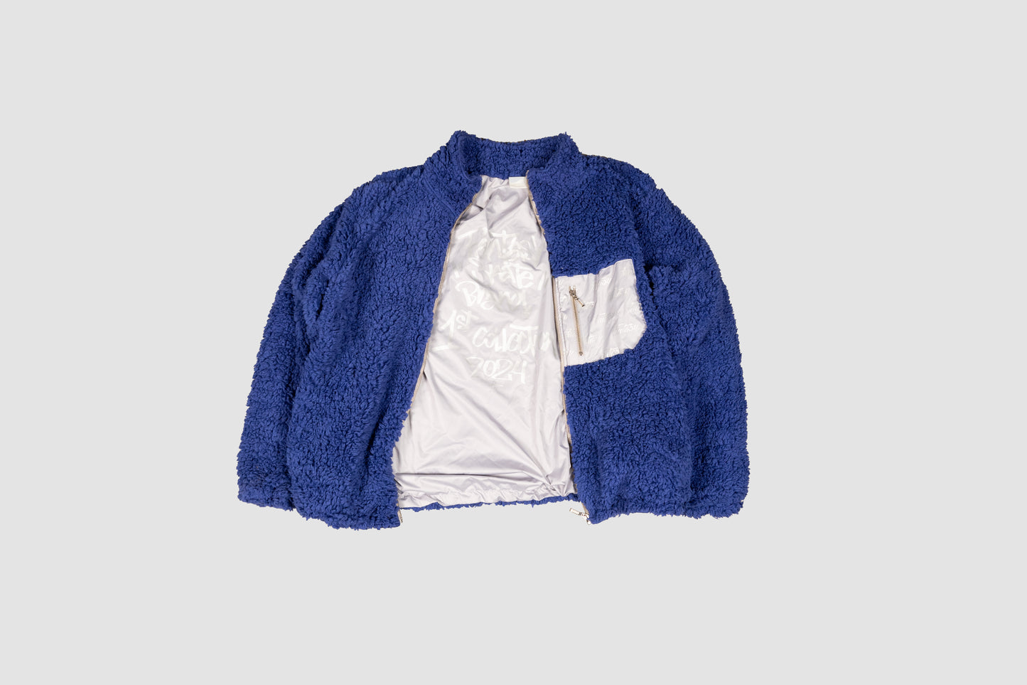 FANTASY JACKEY SHERPA PURPLE/BLUE