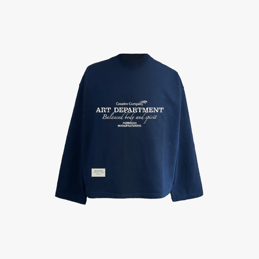 BRECH ART DPT CREWNECK BLUE