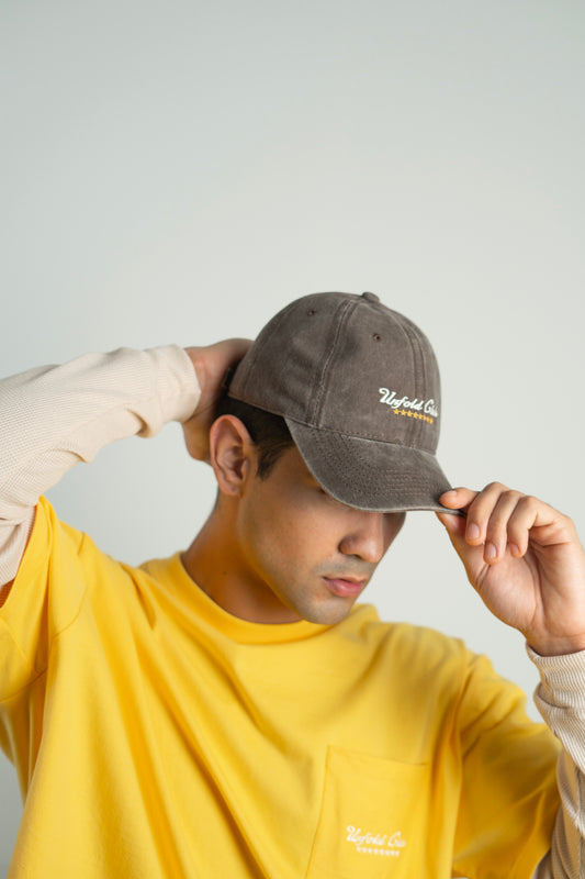 UNFOLD CAP BROWN