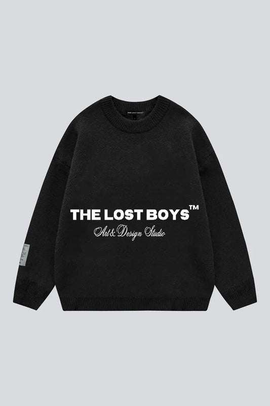 THE LOST BOYS - CREWNECK TEJIDO ARON BLACK