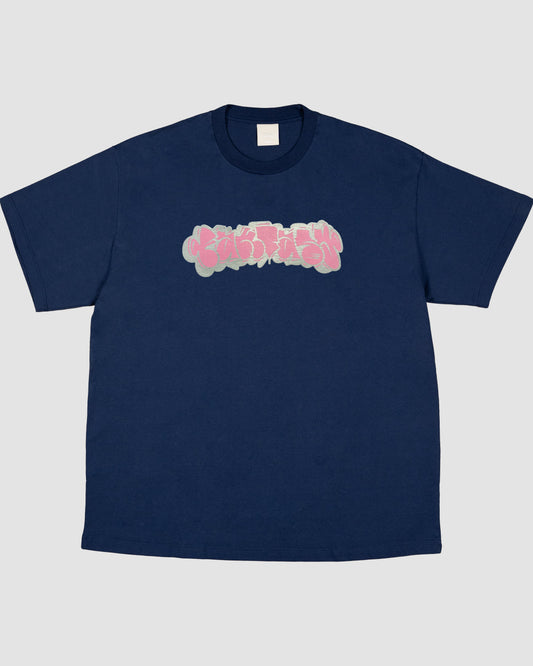 FANTASY T-SHIRT BLUE PINK BOMB