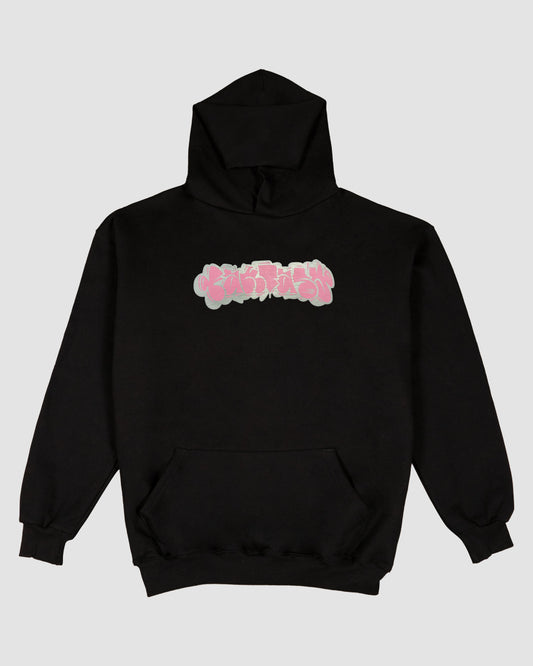 FANTASY HOODIE BLACK PINK BOMB