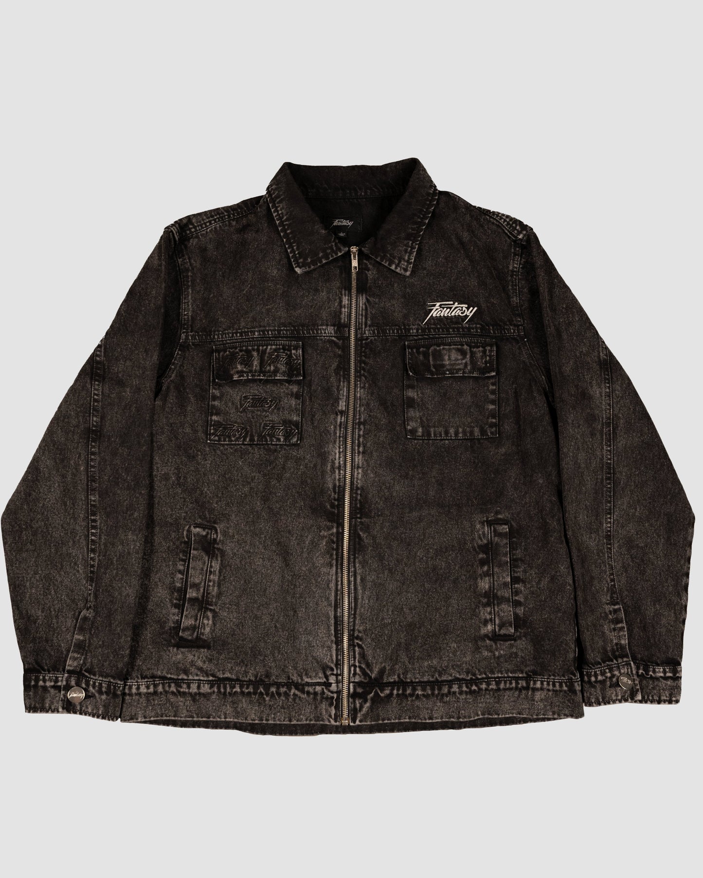 FANTASY DENIM JACKET GREY