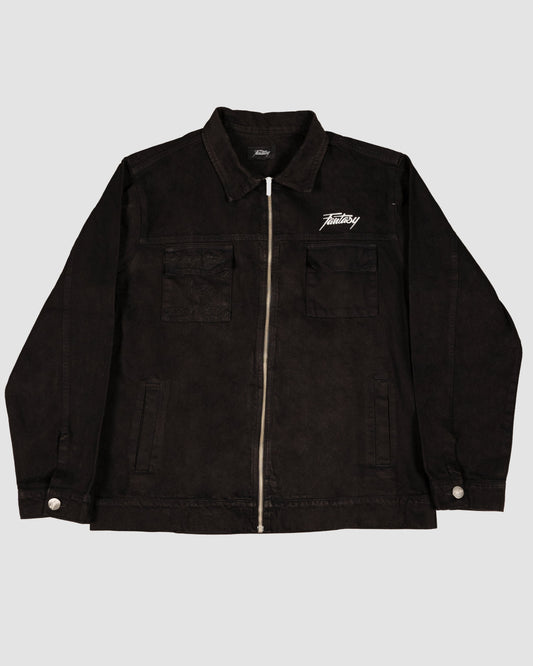 FANTASY DENIM JACKET BLACK