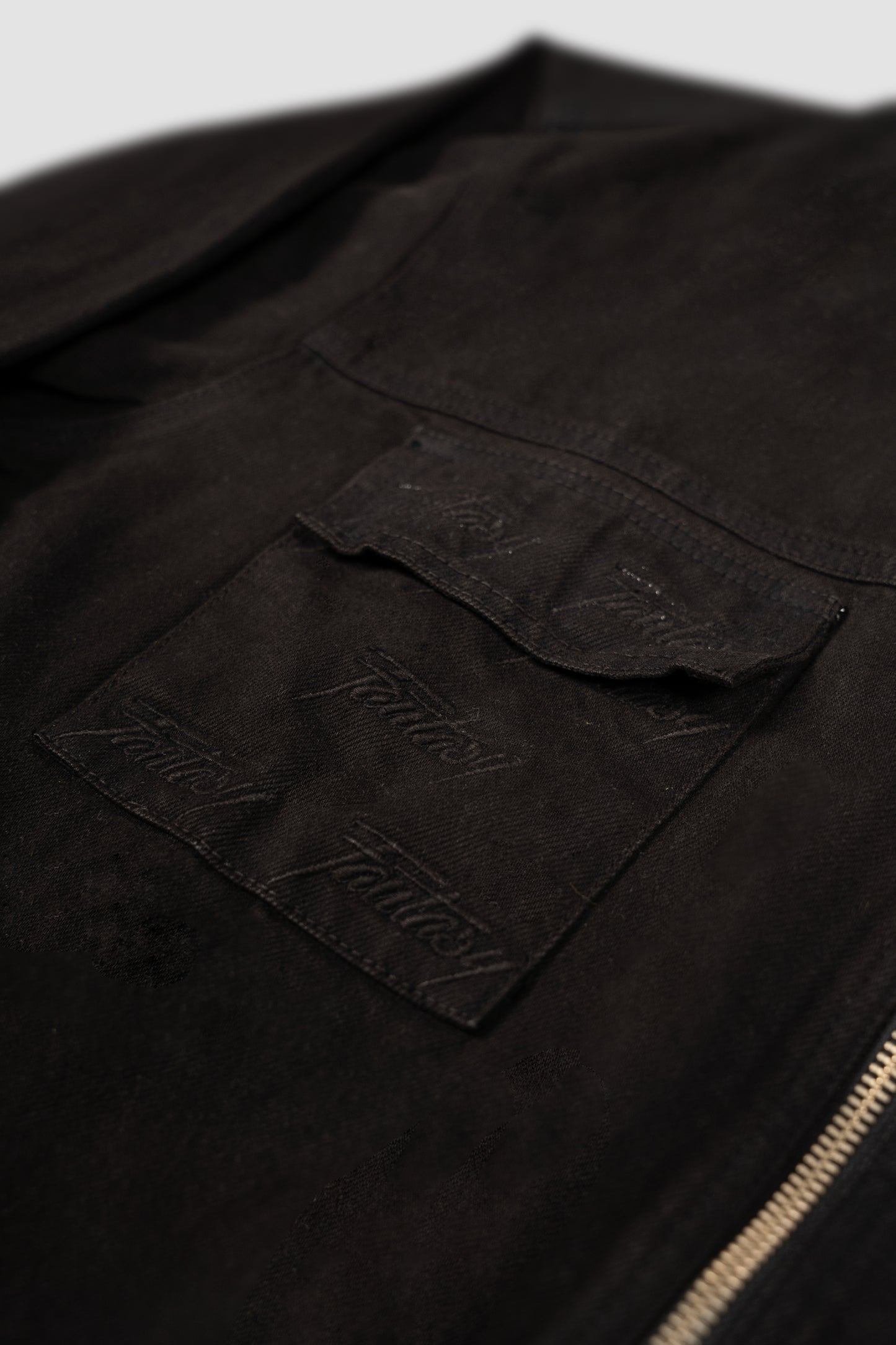 FANTASY DENIM JACKET BLACK