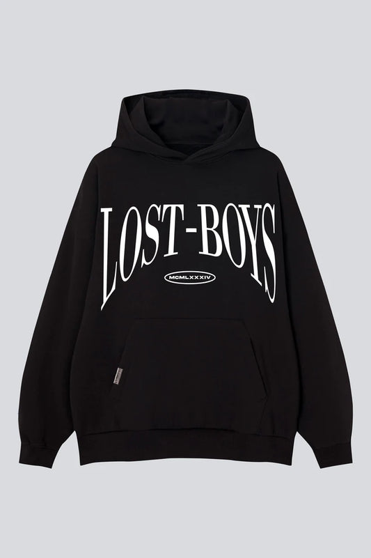 THE LOST BOYS - ICON HEAVYWEIGHT HOODIE BLACK