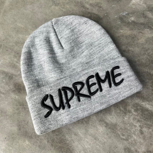 BEANIE SUPREME FTP GREY SS21