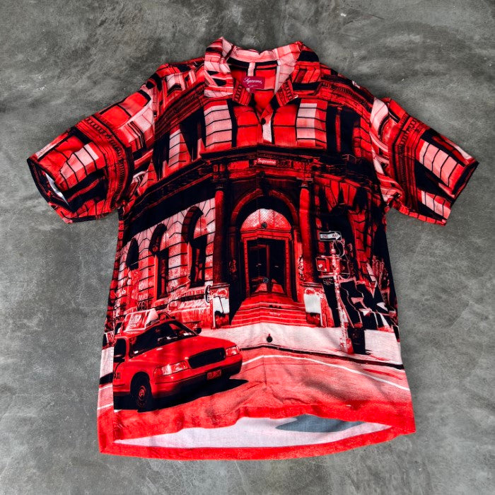 CAMISA SUPREME 190 BOWERY RED SS21