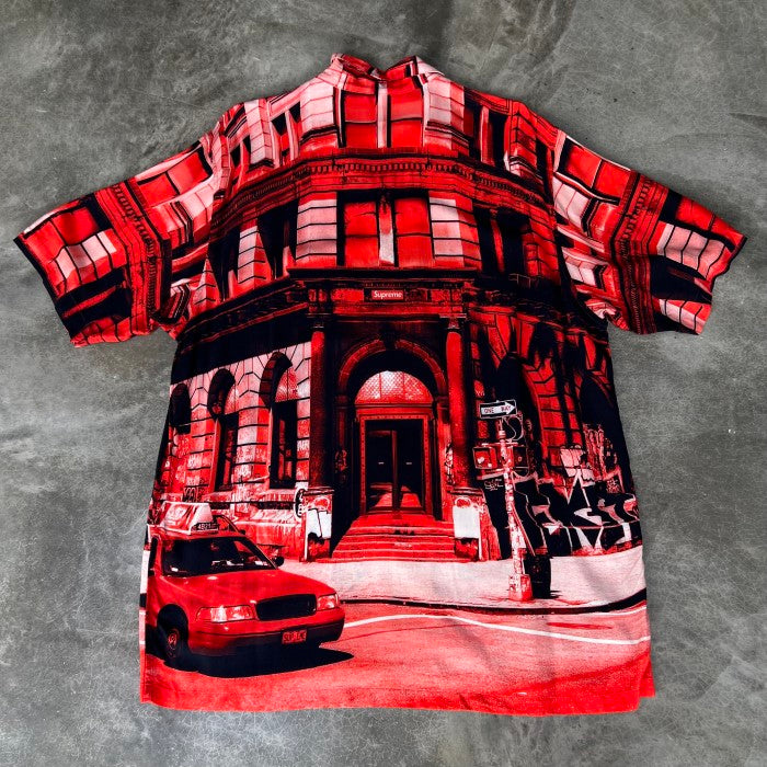 CAMISA SUPREME 190 BOWERY RED SS21