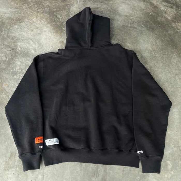 HERON PRESTON HOODIE HALO BLACK BLUE