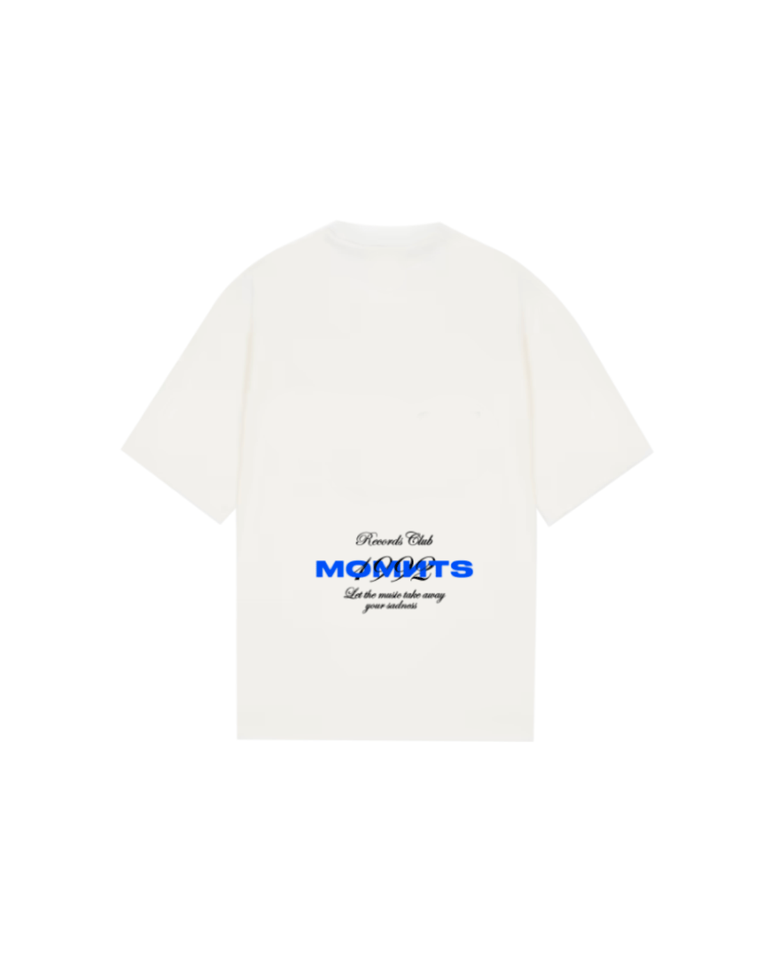 WHITE CLASSIC RECODS T-SHIRT