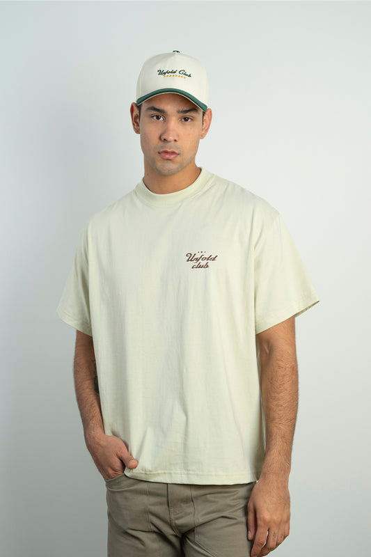 UNFOLD T-SHIRT CREAM