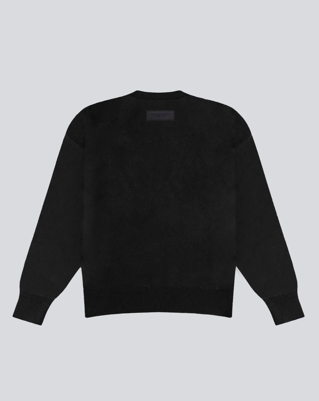 CREWNECK TEJIDO BOXY FIT NEGRO  - COSMO