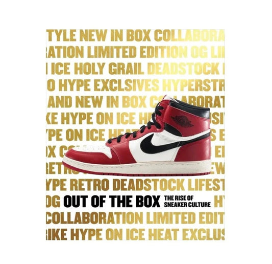 LIBRO RIZZOLI OUT OF THE BOX: THE RISE OF SNEAKER CULTURE