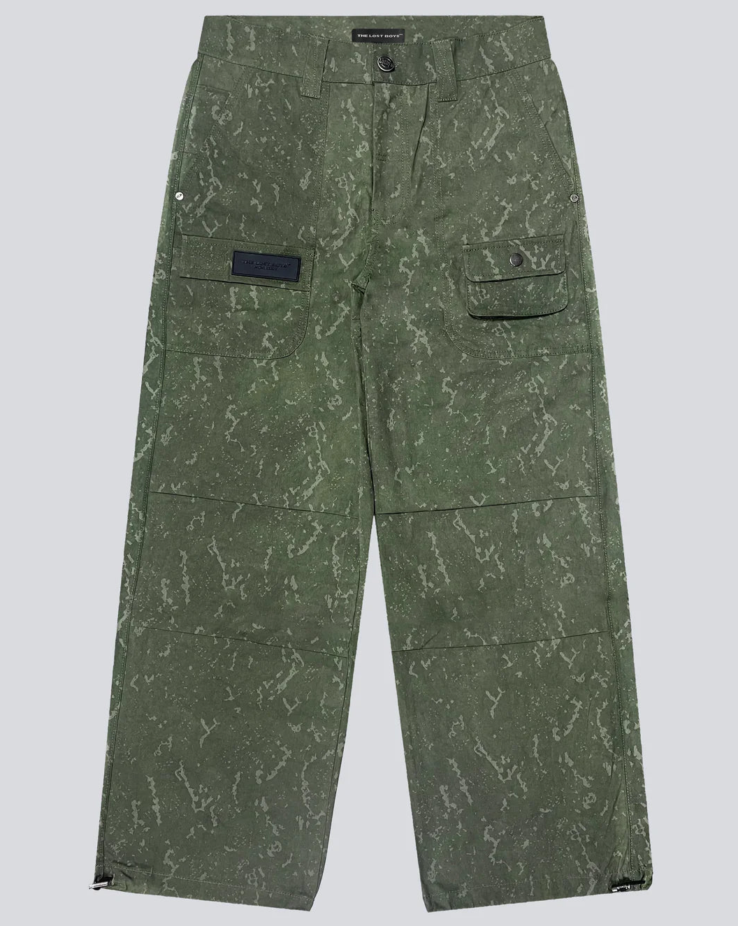 PANTALÓN CARGO PARACHUTE PIXEL - VERDE