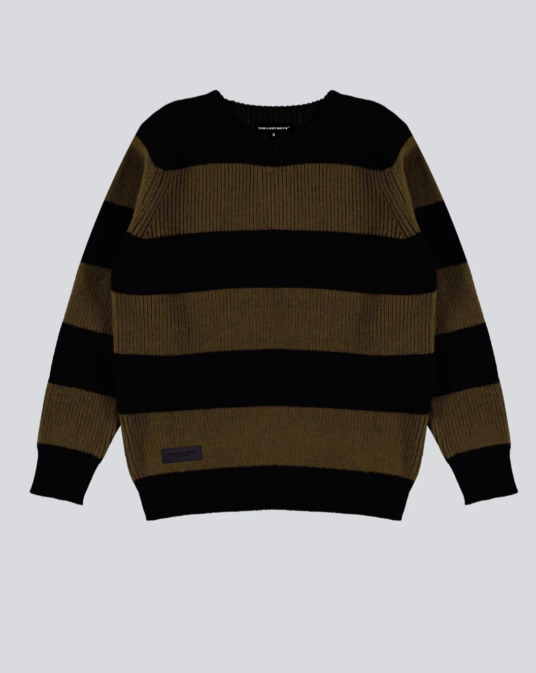 CREWNECK TEJIDO OVERSIZED FIT MARRON  - SEASON