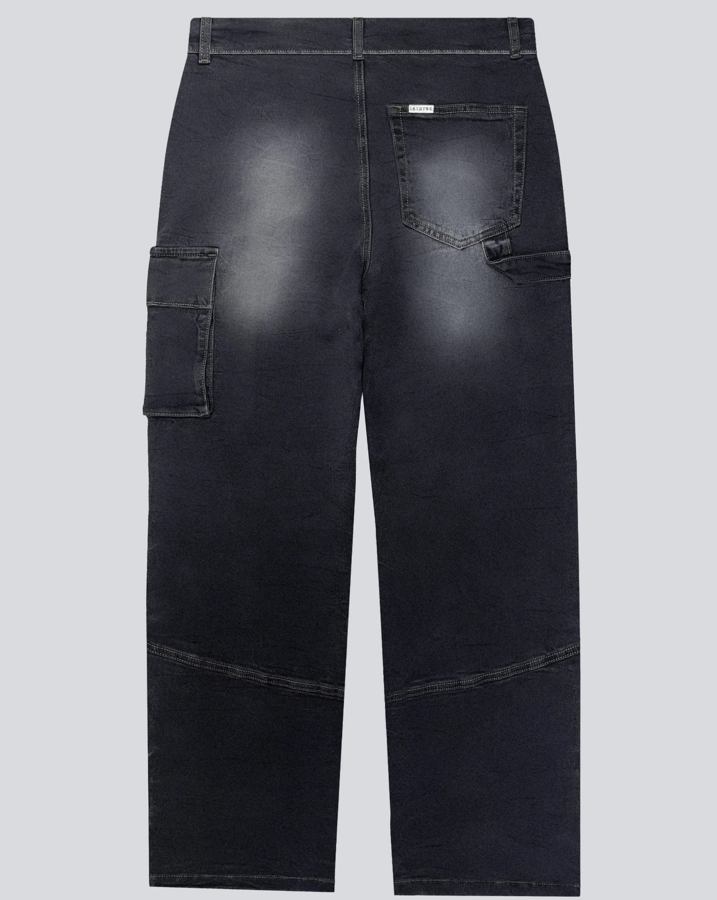 PANTALÓN CARGO BAGGY FIT WASHED ALGODÓN PREMIUM - RISE