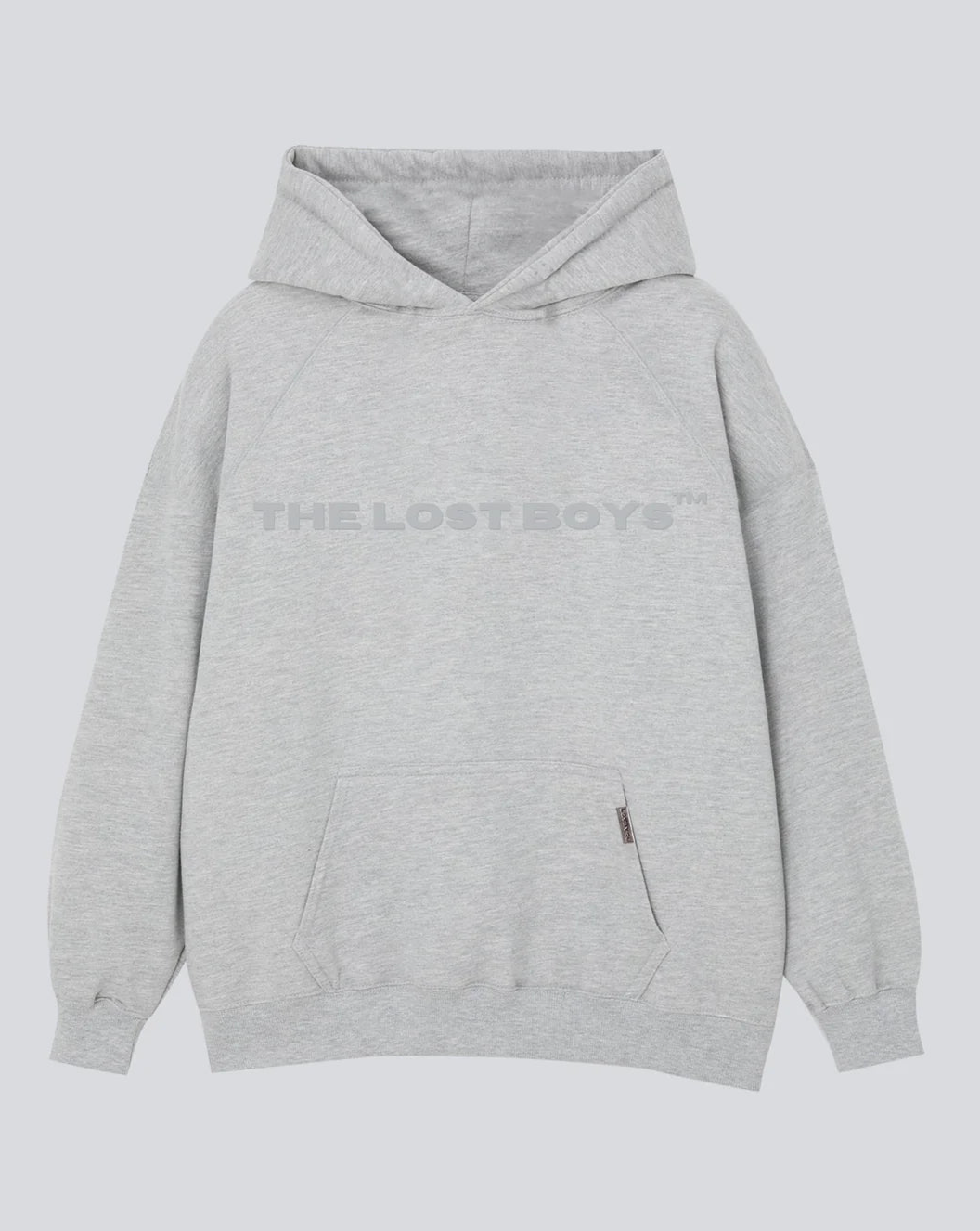 HOODIE BOXY FIT - 100% PREMIUM COTTON HEAVY WEIGHT MELANGE- TLB