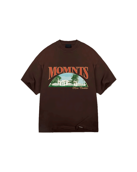 MOMNTS - TSHIRT HACIENDA BROWN